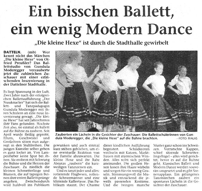 Presse Kleine Hexe Datteln